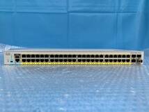 [CK21246] CISCO Catalyst 2960-L Series WS-C2960L-48PS-LL イーサネットポート 動作保証_画像1