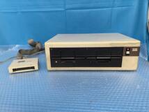 [YH1207] FUJITSU 富士通 MINI FLOPPY DISK-UNIT MB27601 MINI FD ADAPTER MB22603 現状渡し_画像2