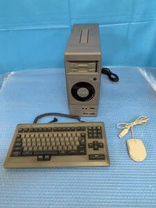 [YH1205] FUJITSU Fujitsu FM TOWNS model 2 FMTOWNS-2 JIS key boat FMT-KB101 mouse FMT-M0105 present condition delivery 