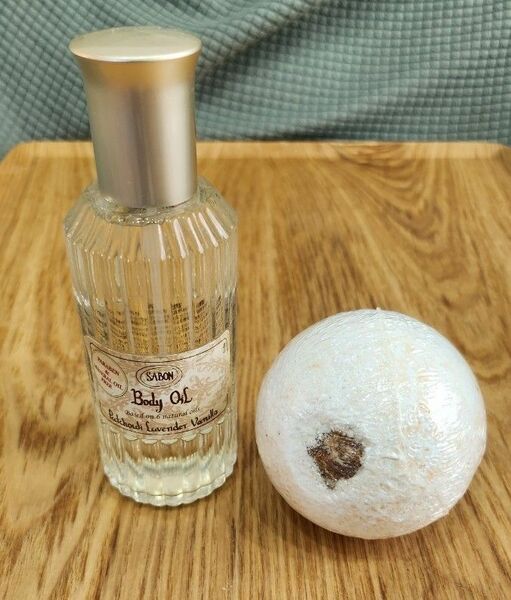 【未使用】 サボン SABON ボディオイル バスボール