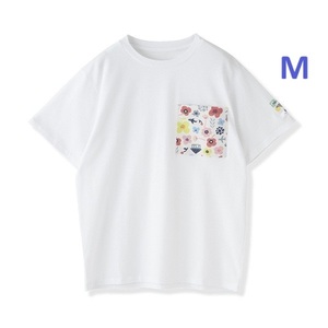 送料込 JAL ☆ ジャル オリジナル 未開封 ヘルシンキ 北欧 デザイン 半袖 Tシャツ M サイズ マルチ