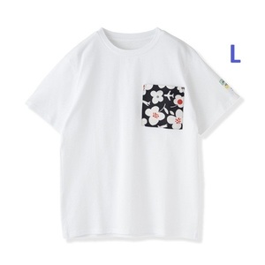 送料込 JAL ☆ ジャル オリジナル 未開封 ヘルシンキ 北欧 デザイン 半袖 Tシャツ L サイズ ブラック