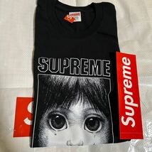 【新品】 M 24SS Supreme Margaret Keane Teardrop Tee Black シュプリーム マーガレット キーン ティアドロップ Tシャツ ブラック_画像2