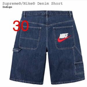 【新品】 30 24SS Supreme Nike Denim Short Indigo シュプリーム ナイキ デニム ショーツ インディゴ パンツ ハーフパンツ デニムパンツ 