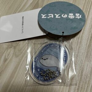 店番のスピス　キーホルダー　楕円形　アクリルキーホルダー　ボールチェーン　しまむら　古代魚　かわいい