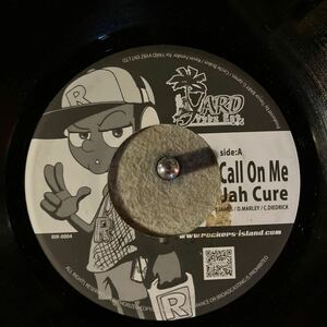 big hit rare popular reggae 45 7inch record Call On Me / Jah Cure / Out The Ghetto / Konshens