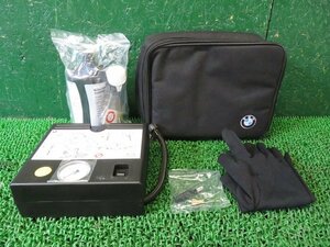 [psi] BMW original tire flat tire repair kit electric air compressor outer box case gloves 