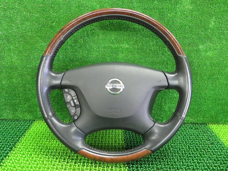 ☆ E51 エルグランド 純正ウッドハンドル ベージュ×柾木目 艶無 即決 ☆ E51 エルグランド 純正ウッドハンドル ベージュ×柾木目 艶無 即決
