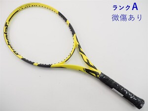 中古 テニスラケット バボラ ピュア アエロ 2019年モデル (G2)BABOLAT PURE AERO 2019