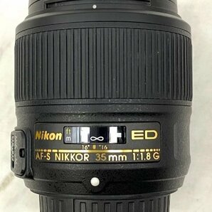 【美品】 Nikon 単焦点レンズ AF-S NIKKOR 35mm f/1.8G ED フルサイズ対応の画像4