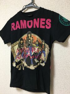 ヒステリックグラマー　Tシャツ　レディース　ガールズ　キッズ　ブラック　ラモーンズ 