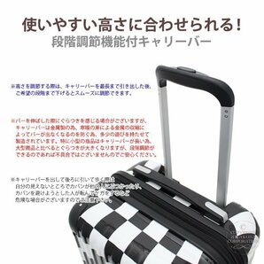 【送料無料】新品 キャリーケース スーツケース 機内持ち込み 小型軽量 拡張 双輪 TSA Sサイズ ジッパー キャリーバッグ 1泊2泊3泊4泊 aの画像4