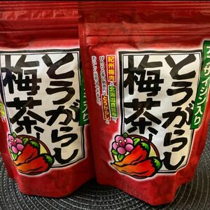 【てまりりり様専用】とうがらし梅茶　2袋　しいたけ茶3袋セット