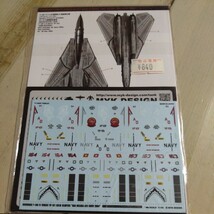 アシタのデカール 1/144 A-130 F-14B F-14D グリムリーパーズ NAS オシアナエアショウ 2004 米海軍 アメリカ海軍 USNAVY グラマン ミリタリ_画像1