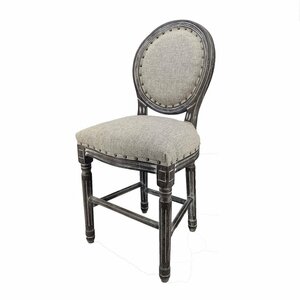  counter chair jenelik furniture antique manner Britain style kla deer Schic Cafe bar salon ba Rune high 55 gray 