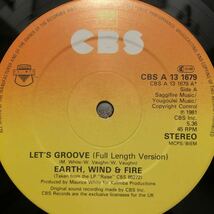 12’ Earth, Wind & Fire-Let’s Groove _画像2