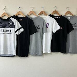 ★【古着】メンズ　半袖Tシャツ　6着セット(まとめ売り)　全てSサイズ　NIKE、KELME、le coq sportifなど　