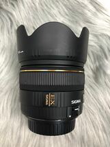 ★☆SIGMA EX 30mm 1:1.4 DC HSM　フード付　CANON用　中古現状品 ⑦　キャノン☆★_画像3