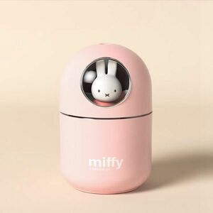 ミッフィー 加湿器 320ml miffi ミニ加湿器 静音 ムードライト USBポート ピンク 新品未使用