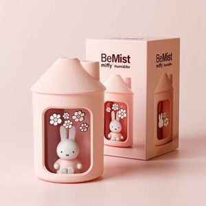 ミッフィー 加湿器 450ml miffi ミニ加湿器 静音 ムードライト USBポート ピンク 新品未使用