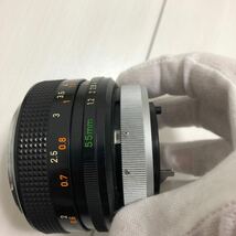 Canon FD 55mm F1.2 キャノン 単焦点レンズ カメラレンズ フィルム_画像3