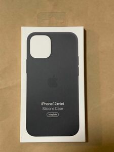 アップル Apple【純正】MagSafe対応iPhone 12 miniシリコーンケース ブラック Silicone Black