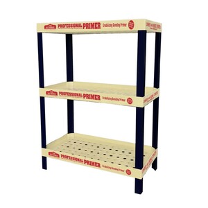  selling out .-.![THE BEST WORKER]* store display shelf garage american miscellaneous goods 