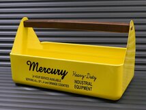 【MERCURY・マーキュリー】※《ハンディツールボックス／イエロー》　(品番ME048530)　工具入れ　スパスラック　アメリカン_画像2