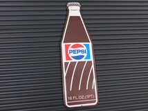 送料\350【ＰＥＰＳＩ・ペプシ】※《エンボスメタルサイン／レトロボトル》 アメリカン雑貨　エンボス看板　ブリキ看板　3_画像1