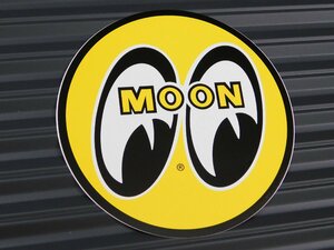 【MOONEYES・ムーンアイズ】※《アイボールステッカー／直径130mm》　(品番DM009)