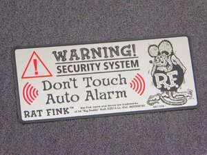 【Rat Fink・ラットフィンク】※《 セキュリティーステッカー》 RDF048　盗難防止　アメリカン雑貨