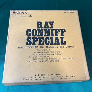 オープンリール テープ 7号 レイ・コニフ・スペシャル RAY CONNIFF SPECIAL レイ・コニフ楽団と彼のコーラス ソニー SONY 4トラック
