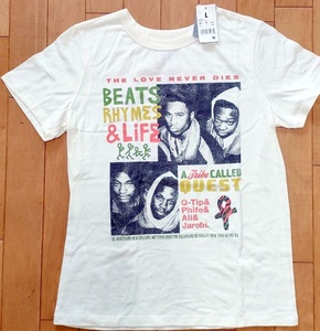 ■未使用Ｔシャツ■A Tribe Called Quest ビンテージ Beats,Rhymes&Life サイズＬ ア・トライブ・コールド・クエスト Q-TIP/PHIFE/HIPHOP