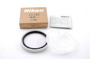 L3011 美品 ニコン Nikon L1Bc 52mm レンズフィルター 箱 取説付 カメラレンズアクセサリー クリックポスト