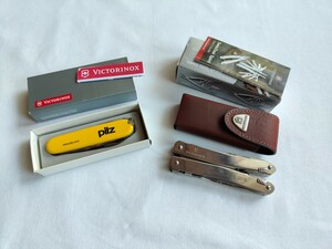 【未使用訳有】VICTORINOX スピリット＆キャンパー /ビクトリノックス スイスアーミー マルチツール ナイフ ビンテージ ノベルティ