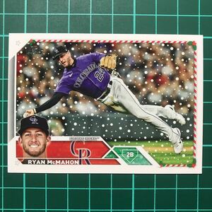 Ryan McMahon 2023 Topps Holiday Mega Base ベースカード 