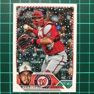 Keibert Ruiz 2023 Topps Holiday Mega Box Base ベースカード 