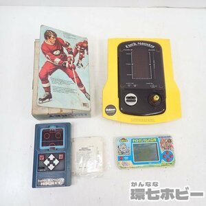 MY4* that time thing Gakken Bandai LSI game summarize present condition / pack Monstar Night Gundam. adventure hockey Game & Watch LCD Showa Retro sending 80