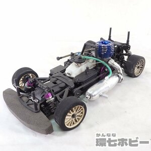 0KC9◆HPI Racing R40? 1/10 ラジコン エンジンRC シャーシ S9405 O.S.MAX 12Tz 動作未確認 ジャンク/パーツ 部品 メカ 送:-/100