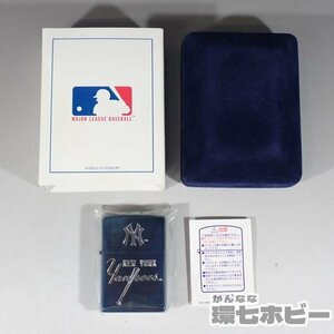 1WK10* unused Zippo Zippo New York yan Keith pine . preeminence . oil lighter / Zippo -MLB goods New York Yankees baseball sending :-/60
