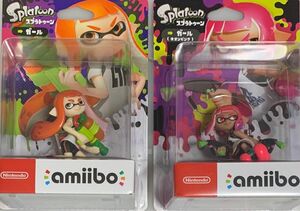 ★新品未開封★ amiibo ガール/ガール【ネオンピンク】 (スプラトゥーンシリーズ)