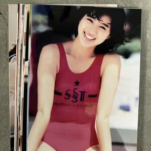 ★ 30枚 酒井法子 懐かしのアイドル 速達でお届け L判写真 ヤマト営業所留めOK 週替わりに新作出品 送料何点でも210円の画像8