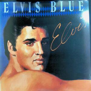 LP レコード　Elvis Blue / Elvis Presley エルヴィス・プレスリー / 青盤 ポスター付き RPL-8258　YL153 03