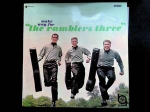 レコード LP　見本盤　ランブラーズ・スリー　ニュー・フォーク・サウンド　the ramblers three 　YL151 13