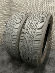 235/55R18 BRIDGESTONE/ECOPIA H/L 422 Plus 17年製 夏タイヤ 2本 ブリヂストン エコピア (15-C657)