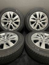 215/65R17 MICHELIN/X-ICE SNOW 21年製 プジョー 3008 純正 17インチ 7J＋42 108 5H スタッドレス 4本 ミシュラン (6-C675)_画像1