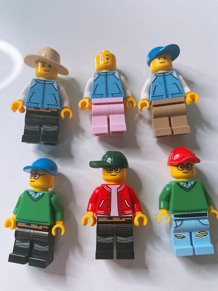 LEGO ミニフィグ レゴ　6個セット