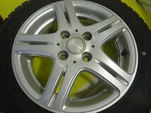 [ダンロップ　DUFACT] 155/65R14 14x4.5J +43 4穴 100★中古 タイヤホイールセット 4本 スタッドレス 【送料無料】AOM-K1956★青森_画像5