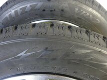 ［ブリヂストン　T.R.G.]　155/65R14 14x4.5J +45 4穴 100★中古 タイヤホイールセット 4本 スタッドレス 【送料無料】AOM-K1954★青森_画像9