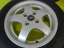 【DAYTON TRIP 】155/65R14 14x4.5J +46 4穴 100★ 中古タイヤ ホイールセット 4本 ノーマル【送料無料】AOM-K1970★青森_画像2